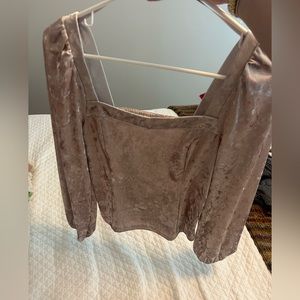 velvet anthropologie top